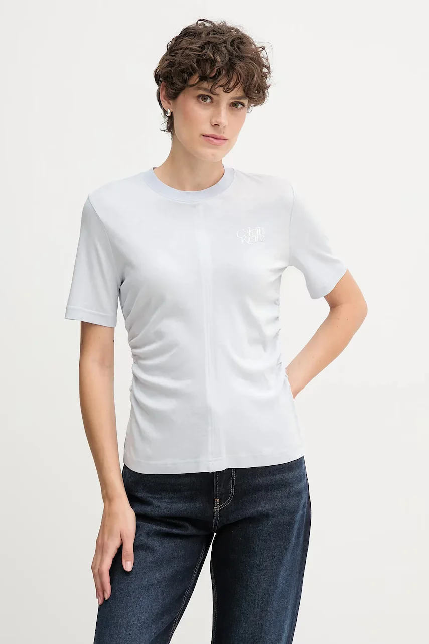 CALVIN KLEIN JEANS Памучна тениска