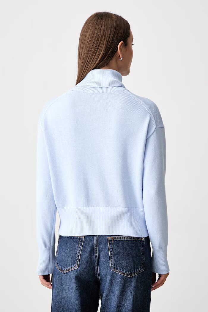 CALVIN KLEIN JEANS поло дамско от памук синьо LV047H329G
