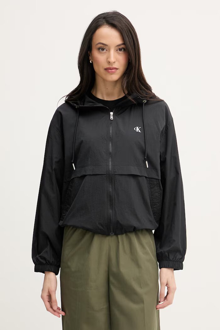 CALVIN KLEIN JEANS преходно яке дамско черно LV047F507G