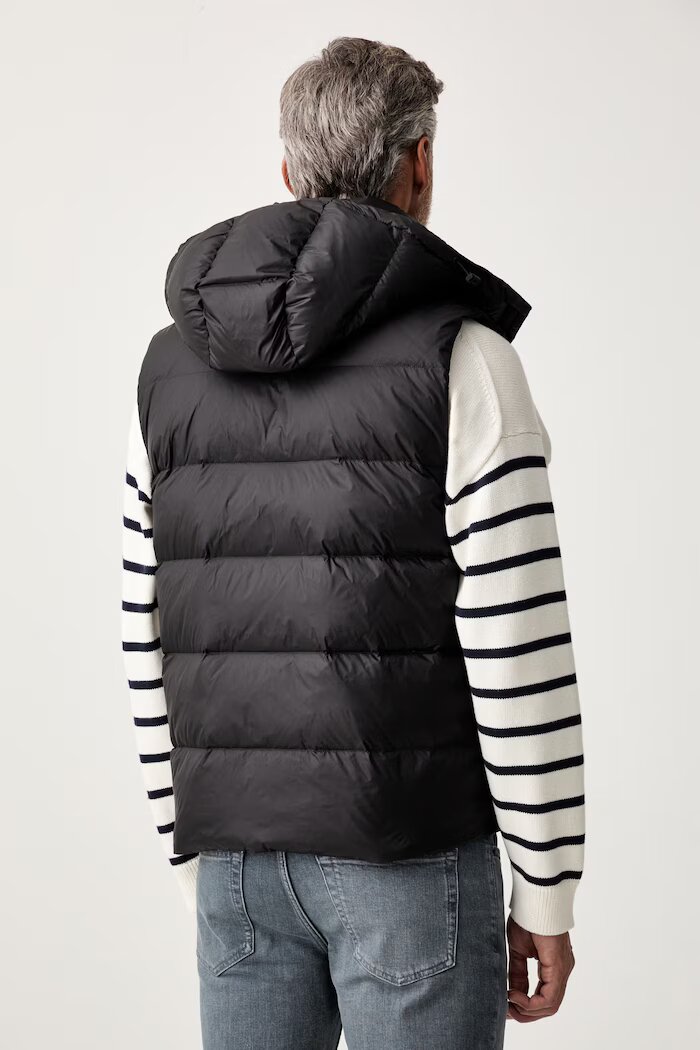 CALVIN KLEIN JEANS пухен елек мъжки черен LV04RG514G
