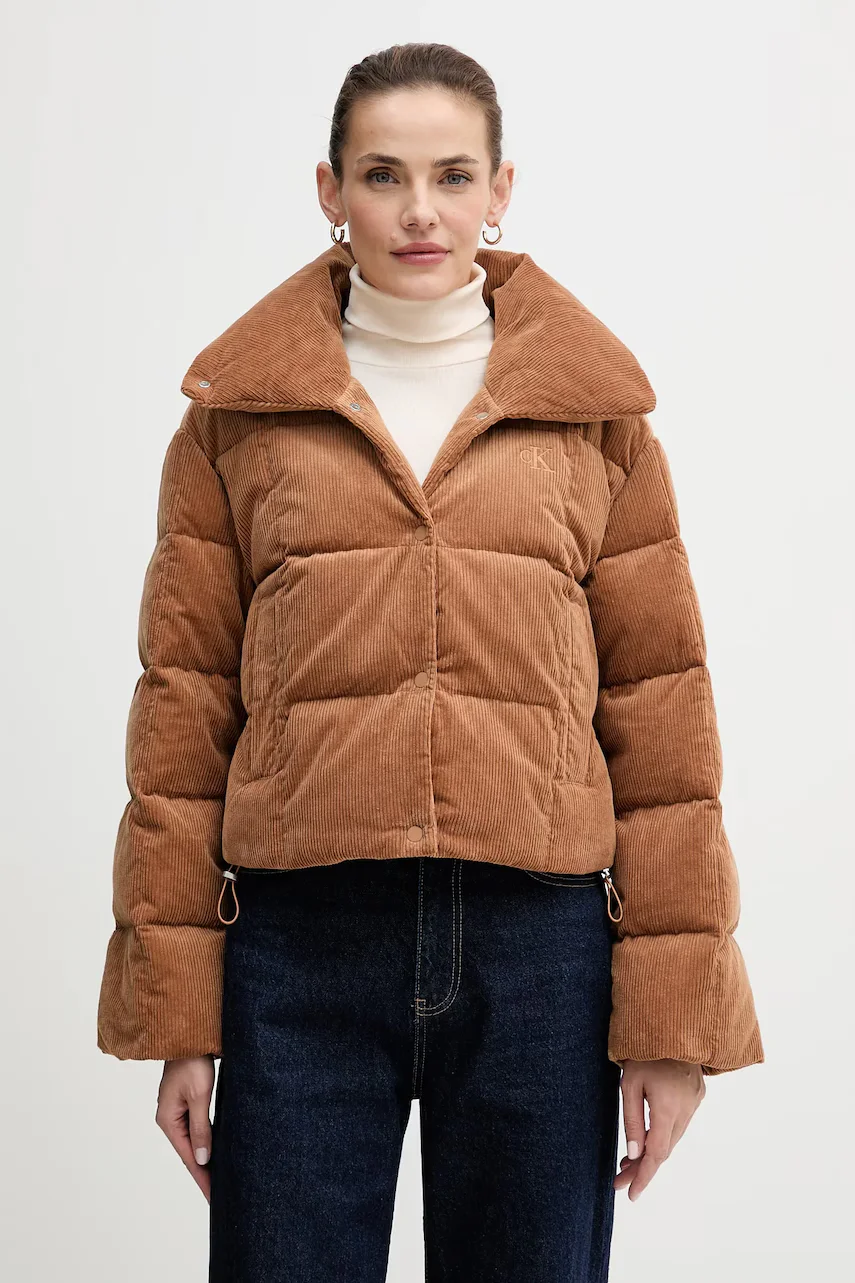 CALVIN KLEIN JEANS Пухено джинсово яке