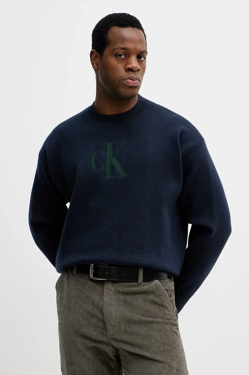 CALVIN KLEIN JEANS Пуловер с кашмир