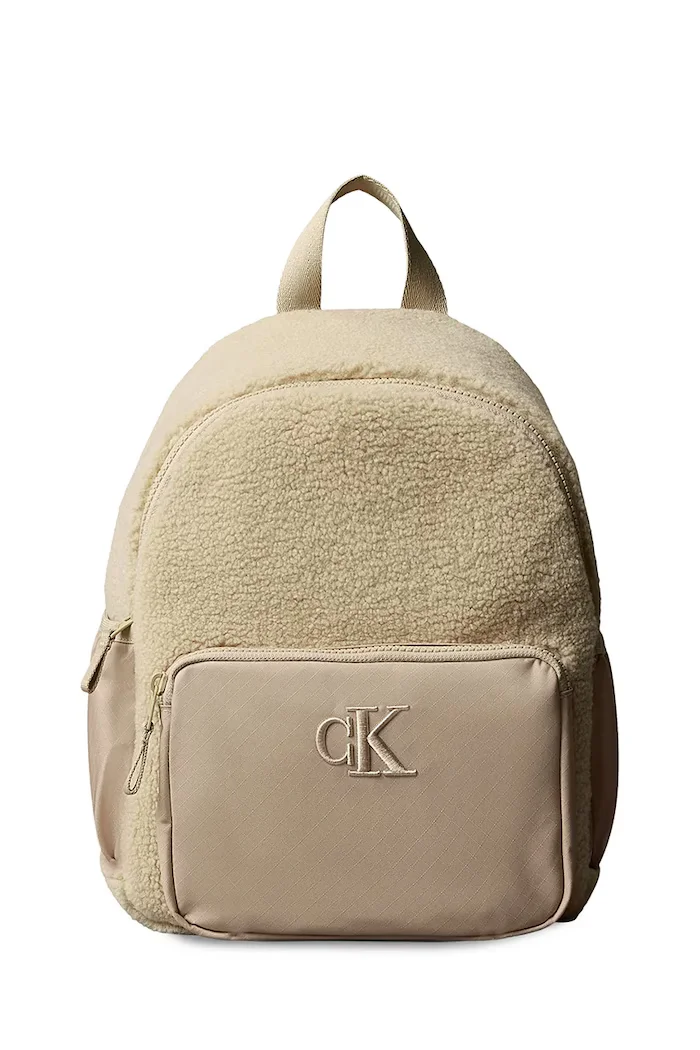 CALVIN KLEIN JEANS раница за деца бежова IU0IU00650