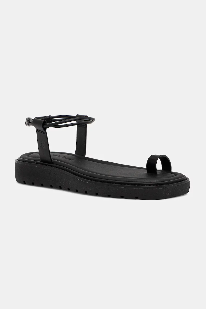 CALVIN KLEIN JEANS Сандали ROPE TOE POST SANDAL LTH MG