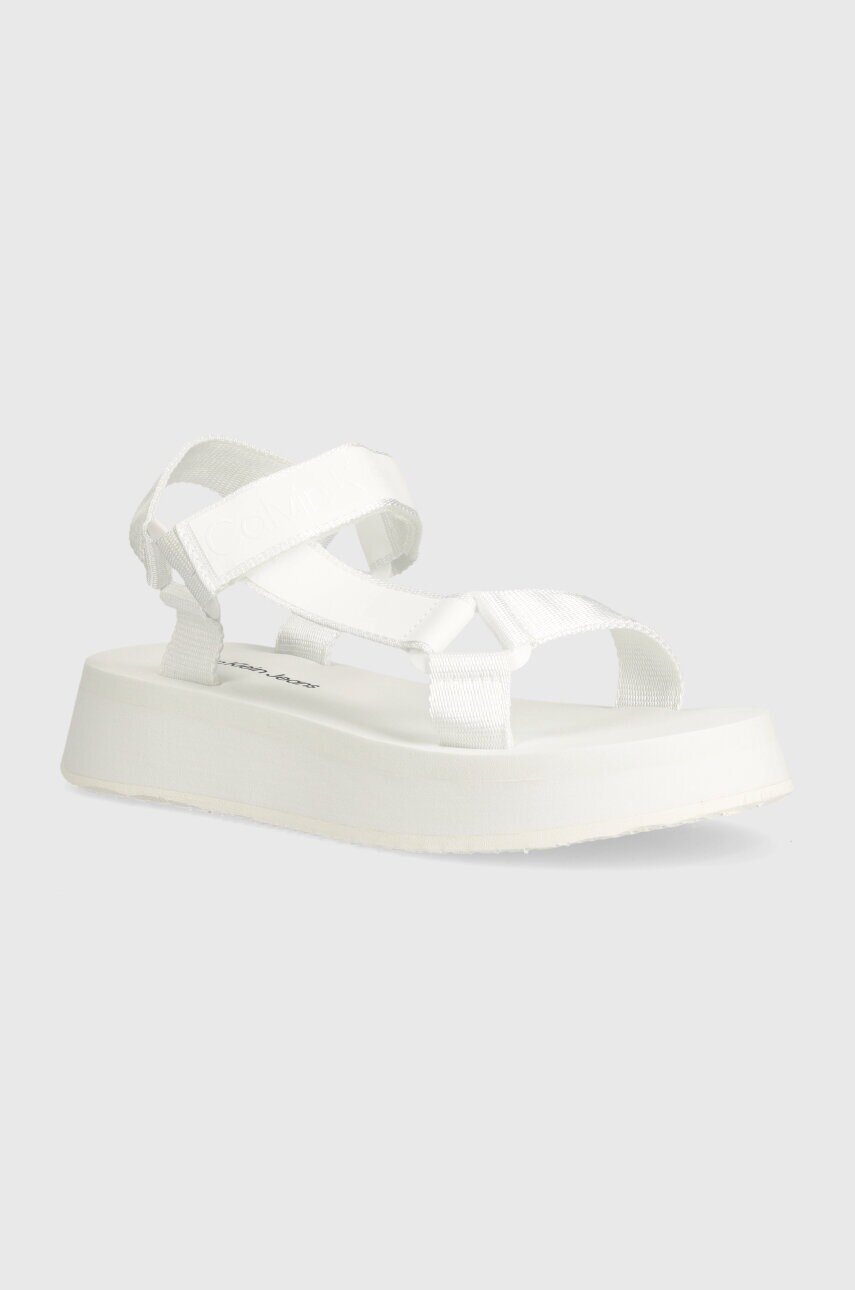 CALVIN KLEIN JEANS Сандали SANDAL VELCRO WEBBING DC