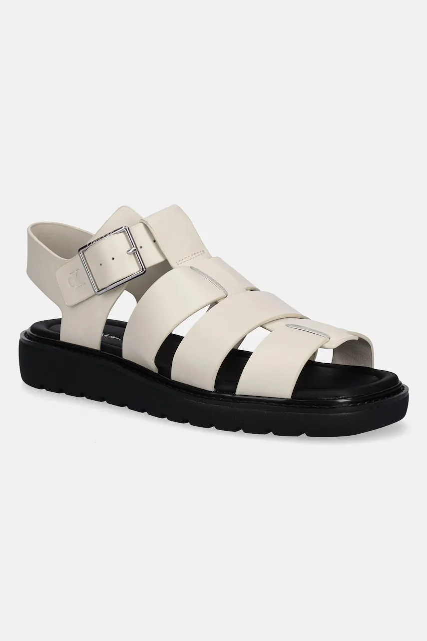 CALVIN KLEIN JEANS Сандали SQ MOLDED SDL FISHERMAN MG WN
