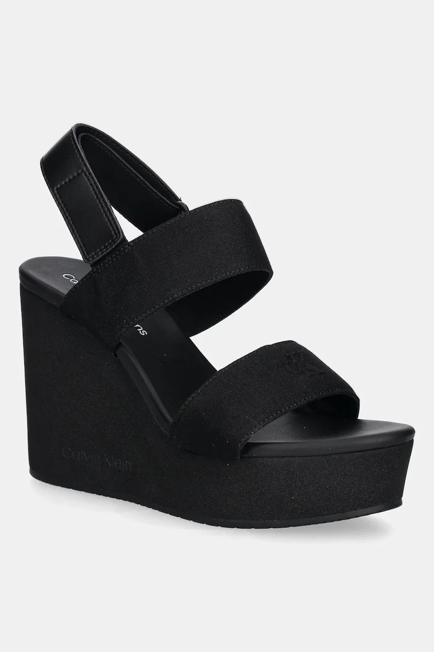 CALVIN KLEIN JEANS Сандали WEDGE SANDAL WEBBING IN