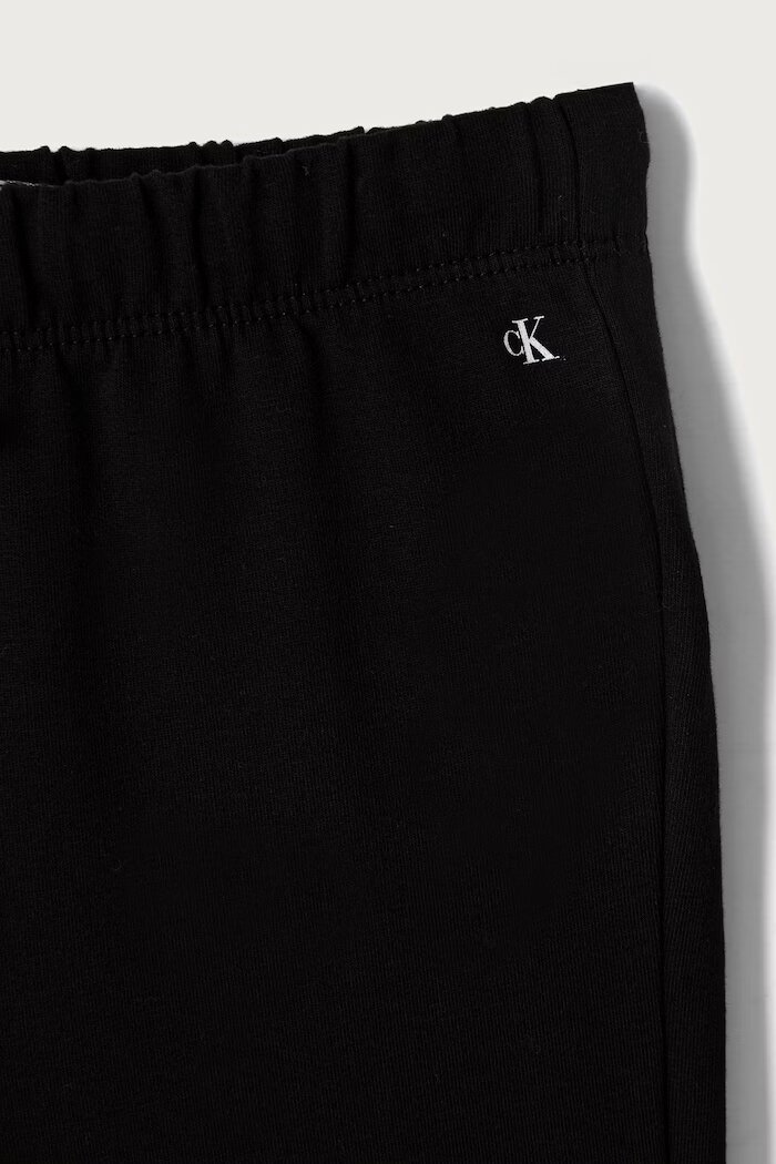 CALVIN KLEIN JEANS спортен комплект анцуг за деца с памук черен IN0IN00353