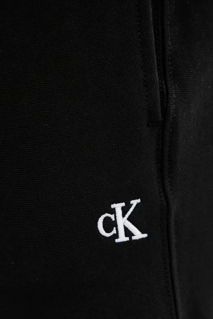 CALVIN KLEIN JEANS Спортен панталон мъжки в черно с изчистен дизайн LV04RC279G