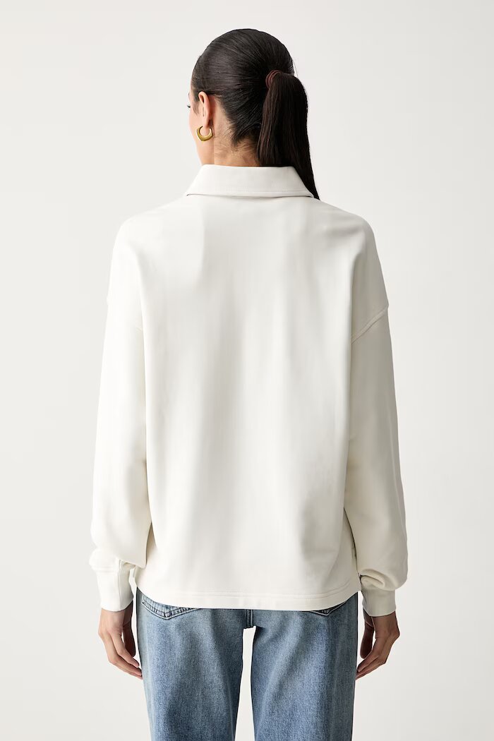 CALVIN KLEIN JEANS суичър дамски от памук бежов LV047G230G