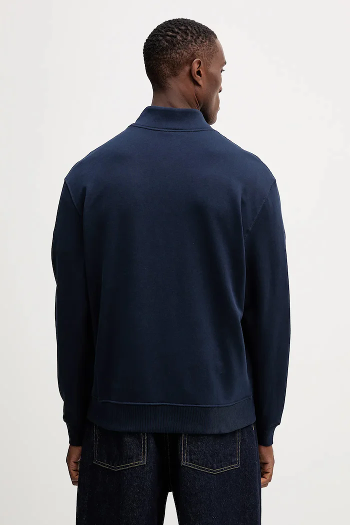 CALVIN KLEIN JEANS суичър мъжки от памук тъмносин LV04RD244G