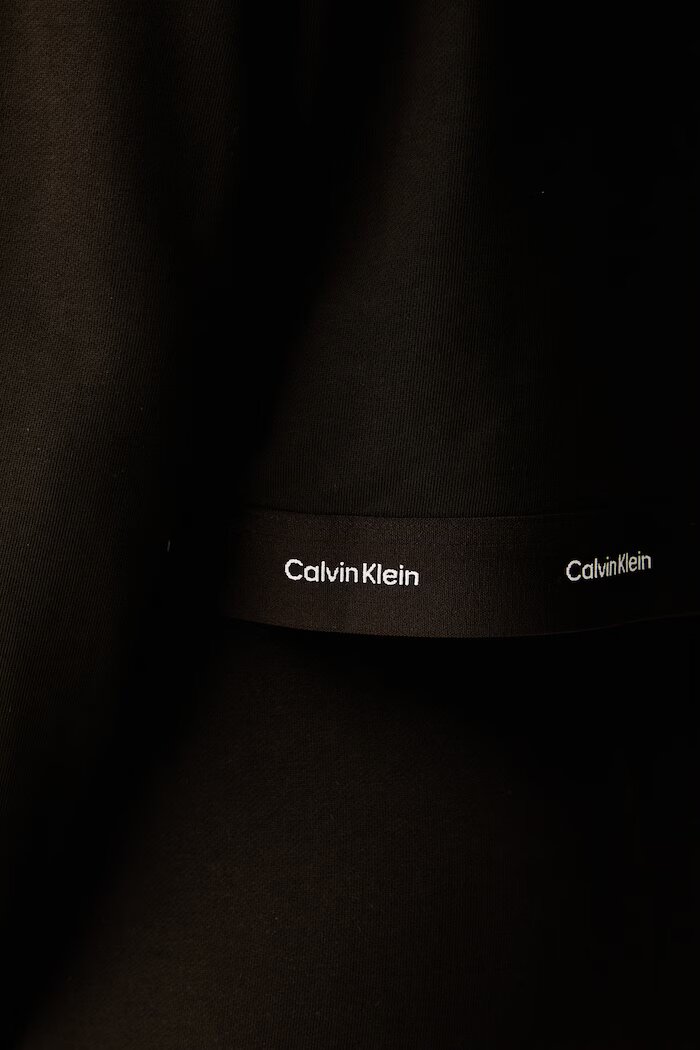 CALVIN KLEIN JEANS суичър с цип дамски от памук кафяв LV047G252G