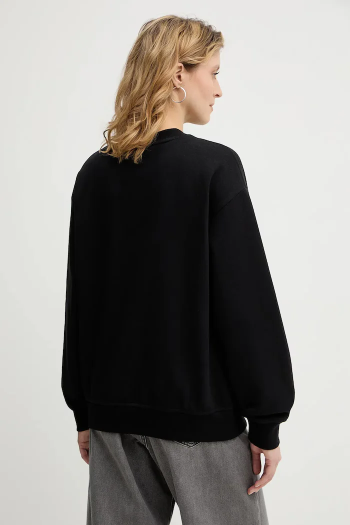 CALVIN KLEIN JEANS Суичър в черно с апликация LV047E825G