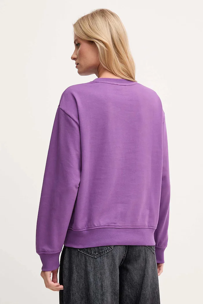 CALVIN KLEIN JEANS Суичър в черно с изчистен дизайн LV047B236G