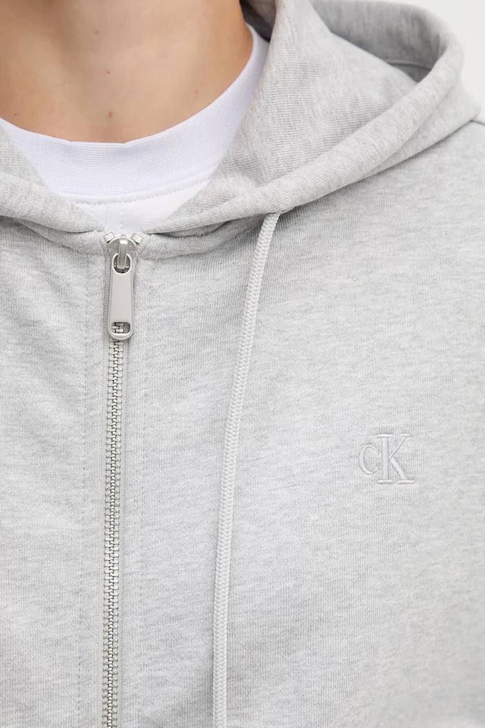 CALVIN KLEIN JEANS Суичър в черно с качулка с изчистен дизайн LV047B237G