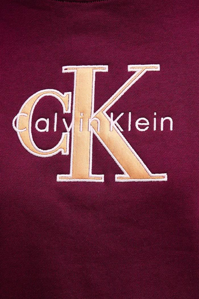 CALVIN KLEIN JEANS Суичър в лилаво с апликация LV047E825G