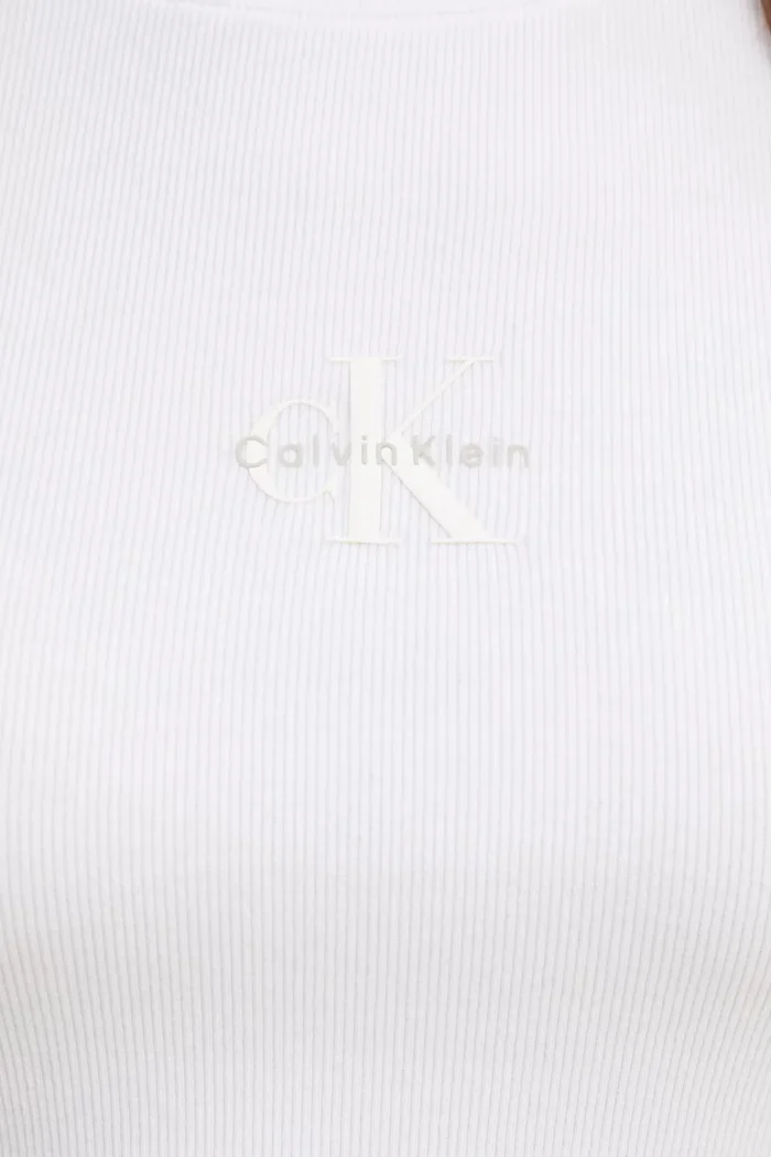 CALVIN KLEIN JEANS тениска дамски бяла LV047AB802