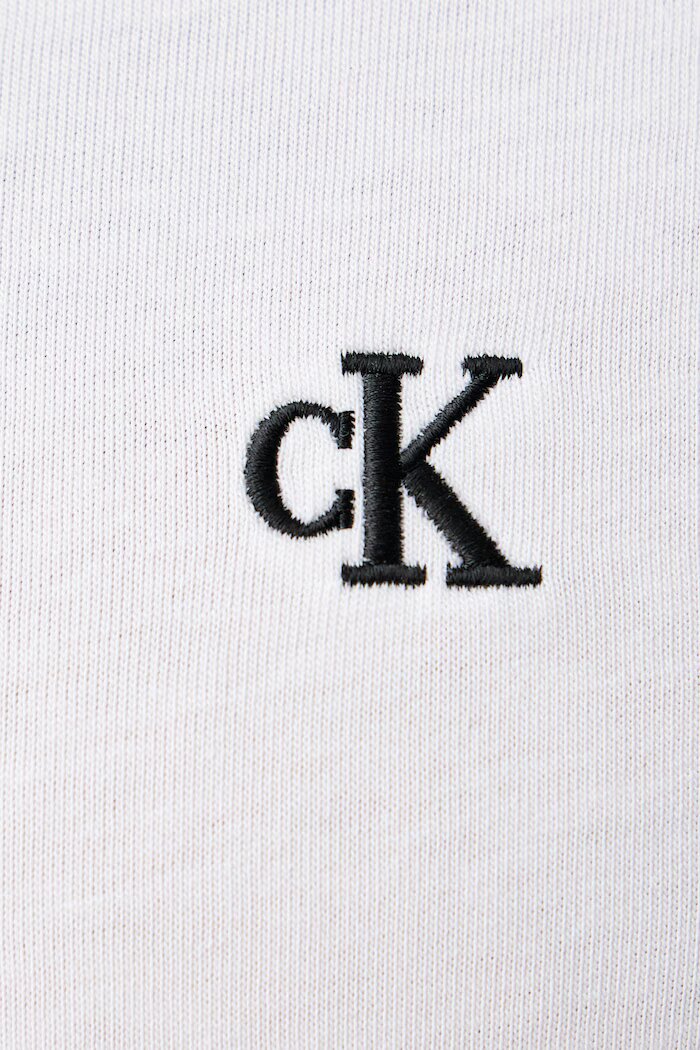 CALVIN KLEIN JEANS тениска мъжка от памук бяла LV04RC275G