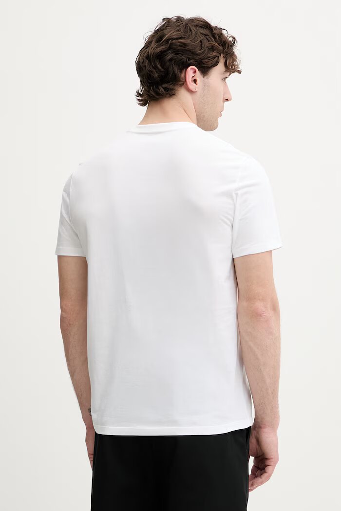 CALVIN KLEIN JEANS тениска мъжка от памук бяла LV04RG837G