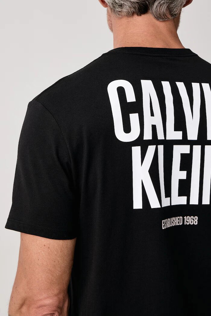 CALVIN KLEIN JEANS тениска мъжка от памук черна LV04RH816G