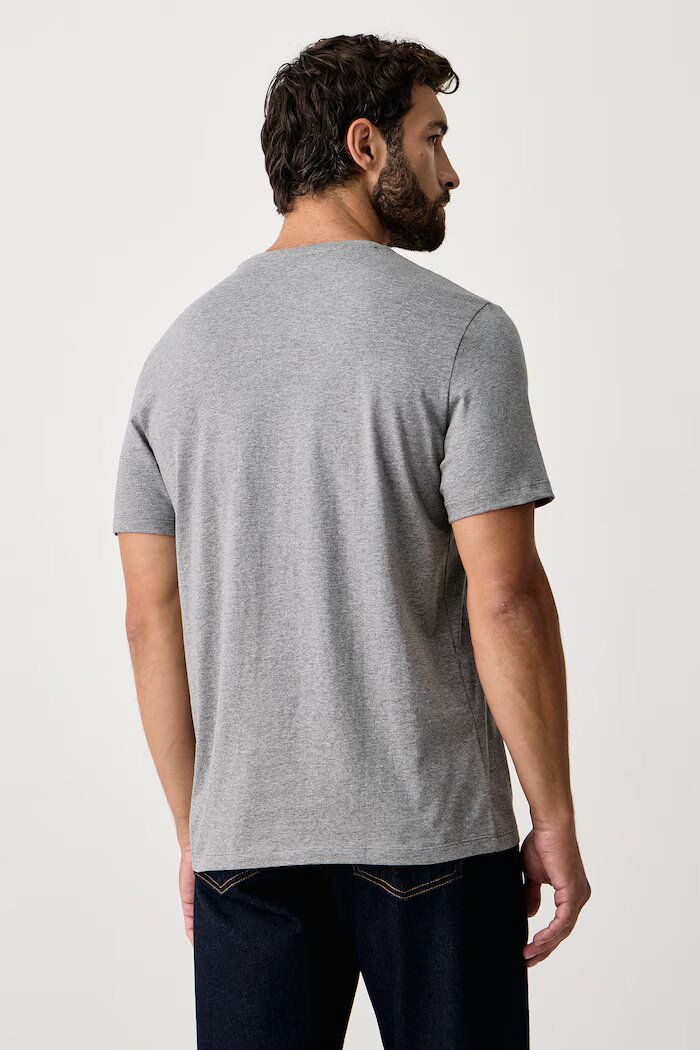 CALVIN KLEIN JEANS тениска мъжка от памук сива LV04RC272G