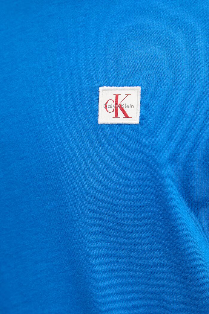 CALVIN KLEIN JEANS тениска мъжка памучна синя LV04RC272G