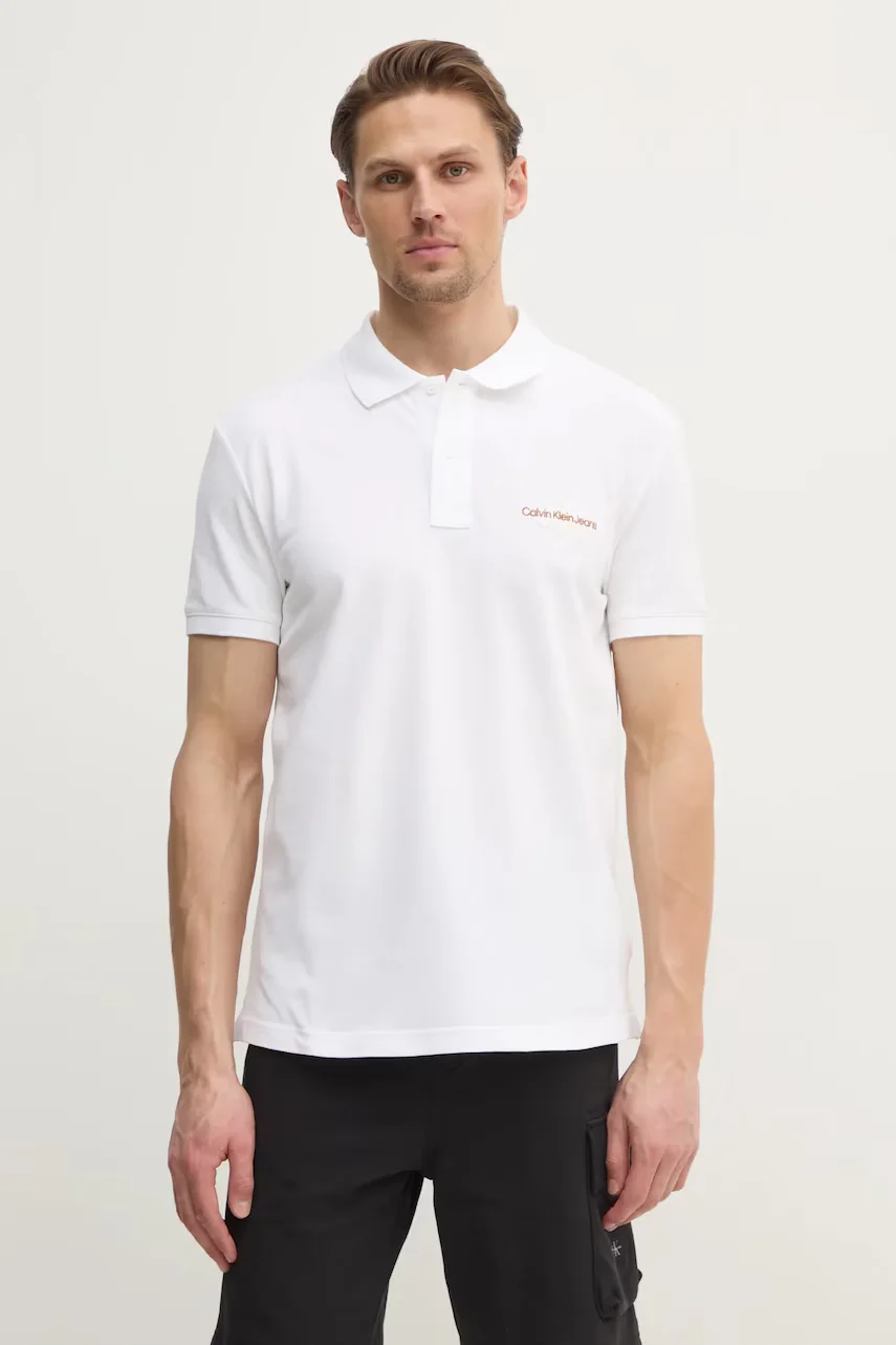 CALVIN KLEIN JEANS Тениска с яка
