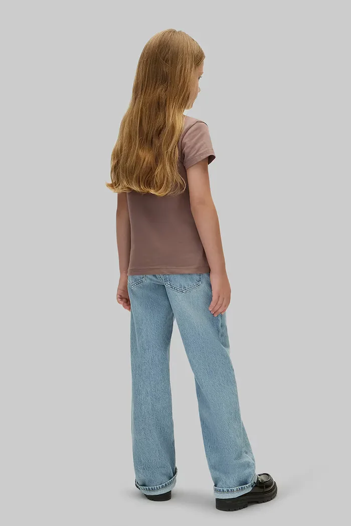 CALVIN KLEIN JEANS тениска за деца от памук 2 броя розова LVCKFJA36G