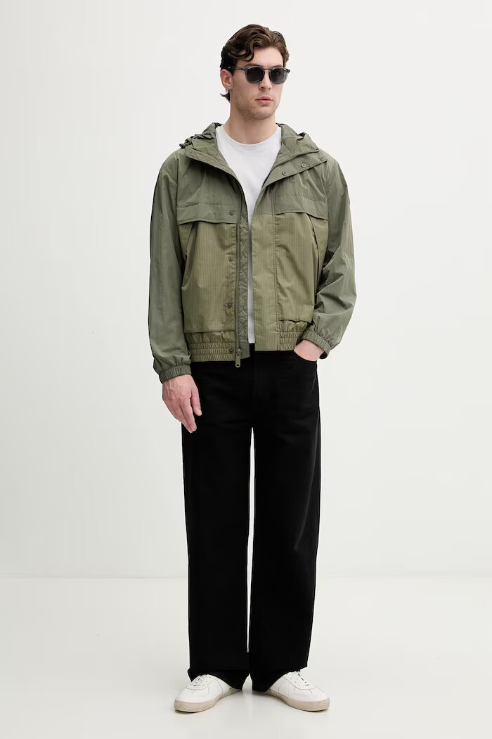 CALVIN KLEIN JEANS яке мъжко зелено LV04RG503G