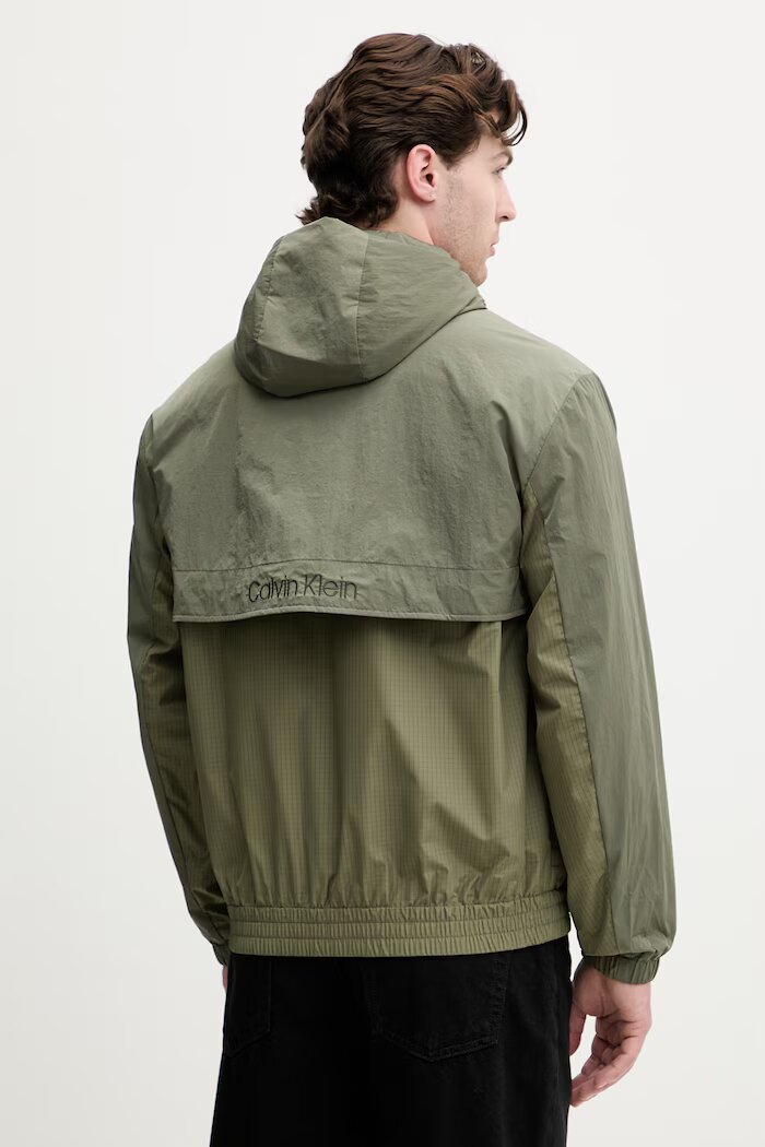 CALVIN KLEIN JEANS яке мъжко зелено LV04RG503G