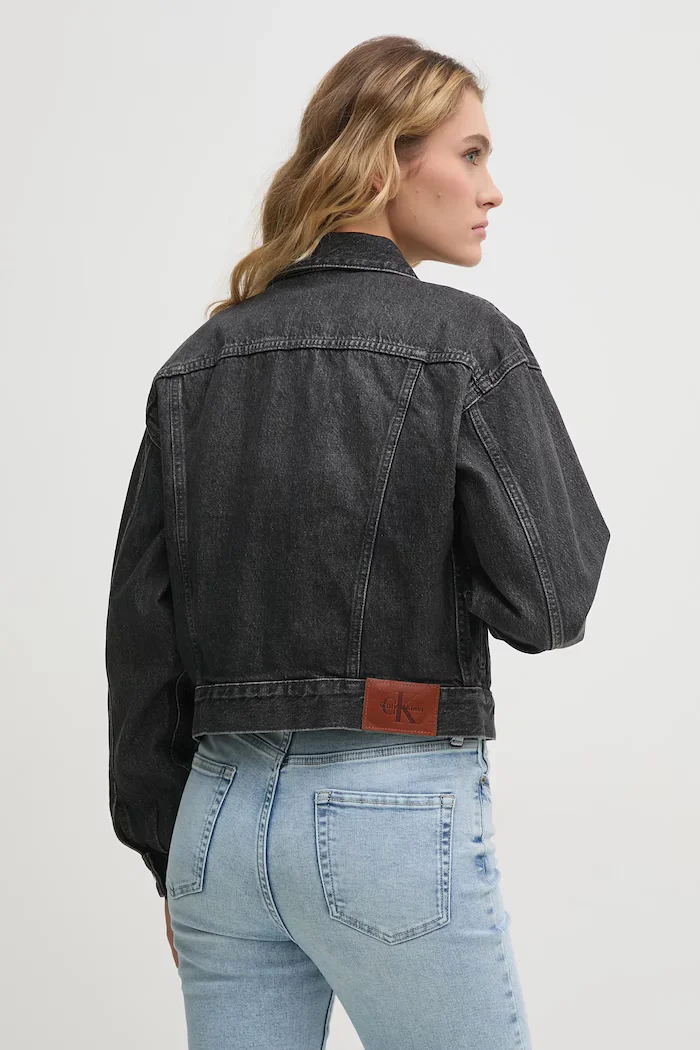 CALVIN KLEIN JEANS Яке в сиво преходен модел LV047B741G