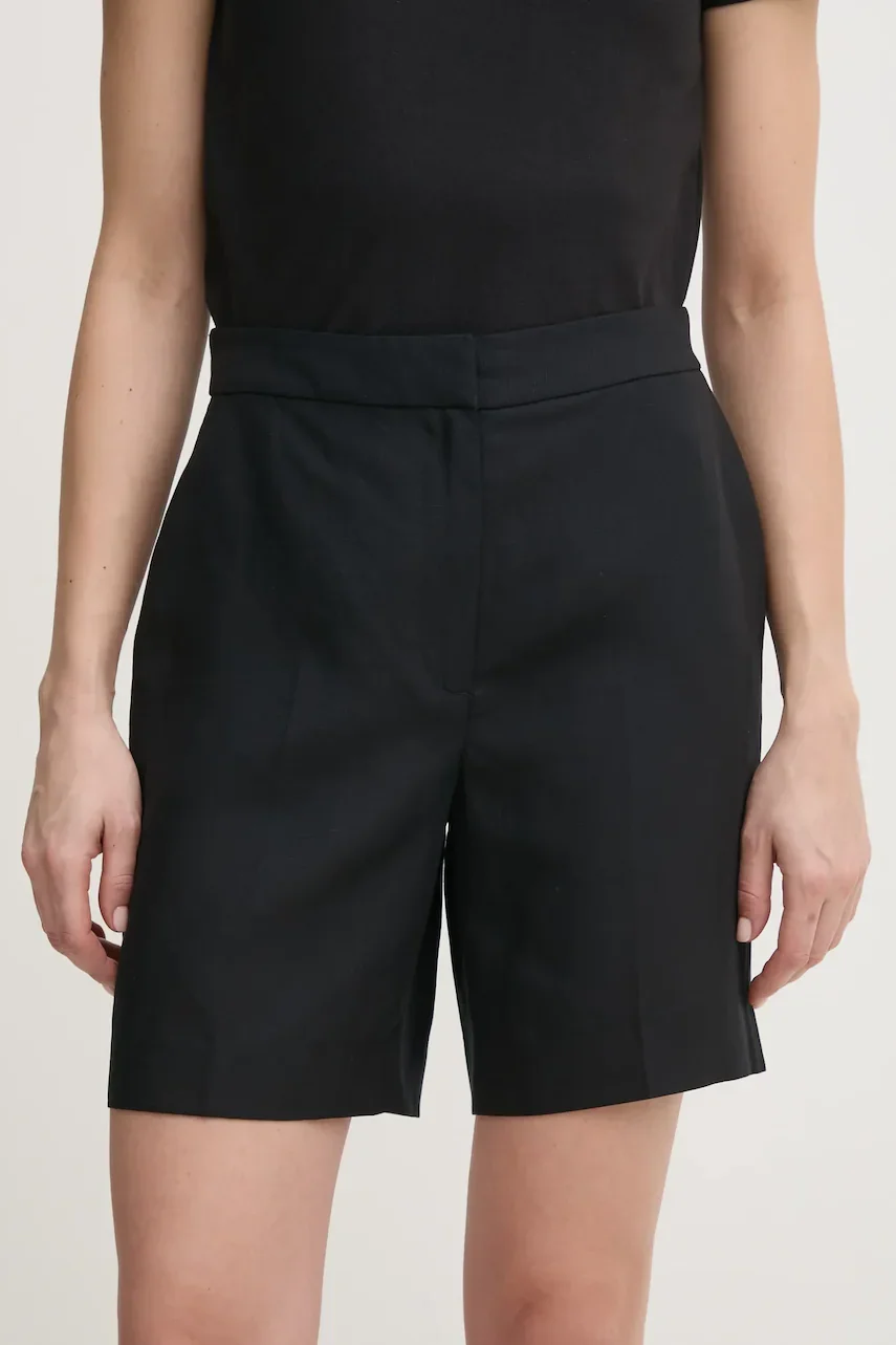 CALVIN KLEIN Къс панталон с лен