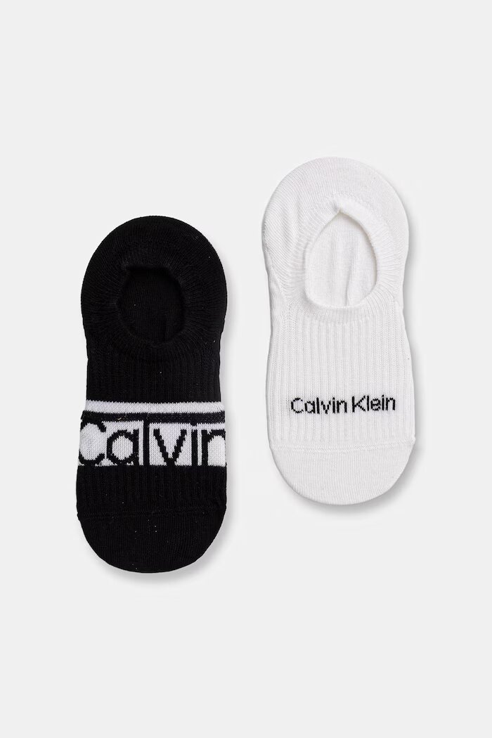 CALVIN KLEIN къси чорапи дамски 2 броя черни 701238130