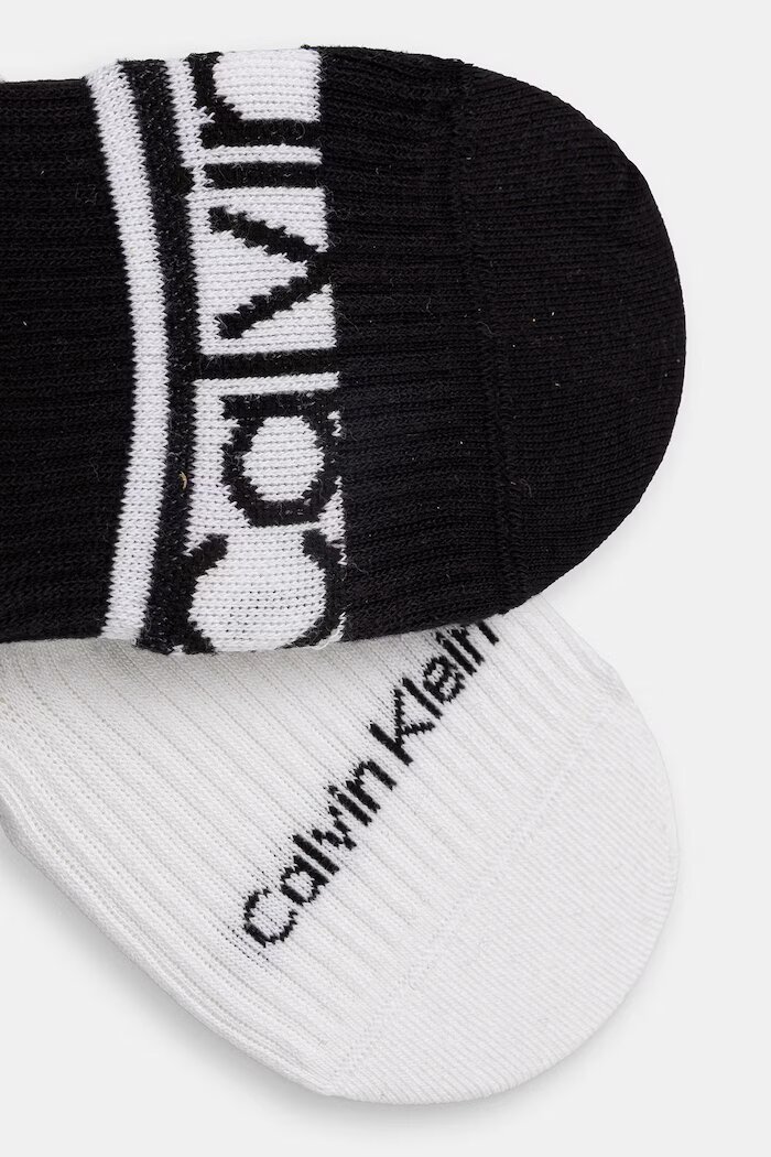 CALVIN KLEIN къси чорапи дамски 2 броя черни 701238130