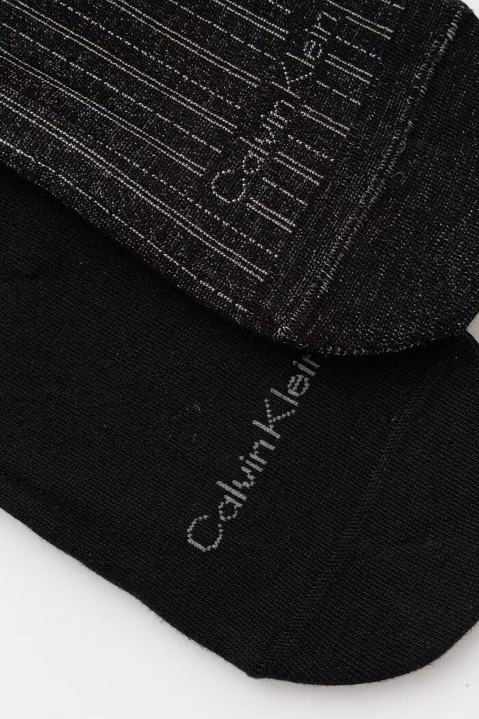 CALVIN KLEIN къси чорапи мъжки 2 броя черни 701237872