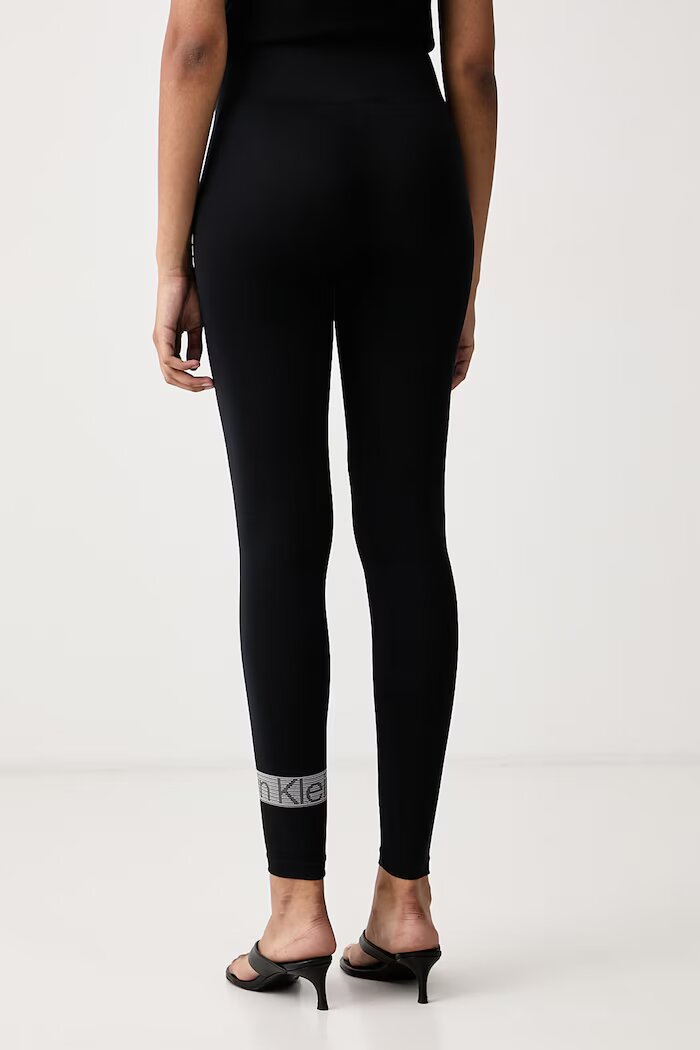 CALVIN KLEIN клин дамски черен с ниска талия 701241811