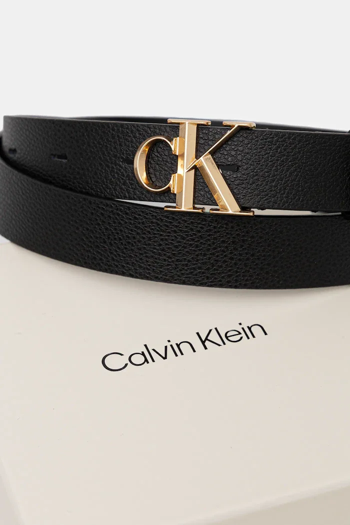 CALVIN KLEIN колан дамски черен LV04F7060G
