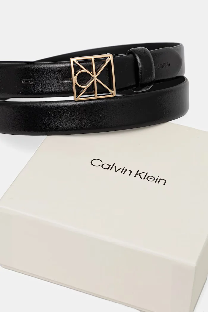 CALVIN KLEIN колан дамски черен LV04F7072G