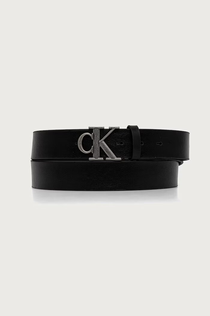 CALVIN KLEIN комплект портфейл и колан мъжки от кожа черен LV04D0017G