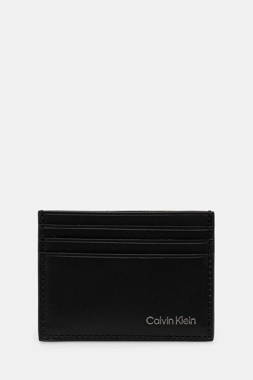 CALVIN KLEIN Кожен калъф за карти