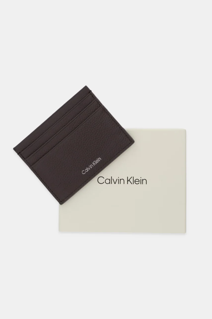 CALVIN KLEIN Кожен калъф за карти