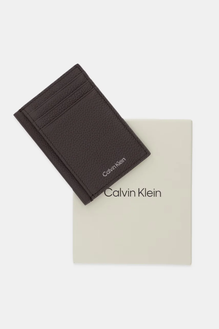 CALVIN KLEIN Кожен калъф за карти