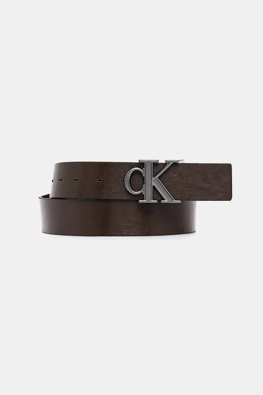 CALVIN KLEIN Кожен колан с две лица