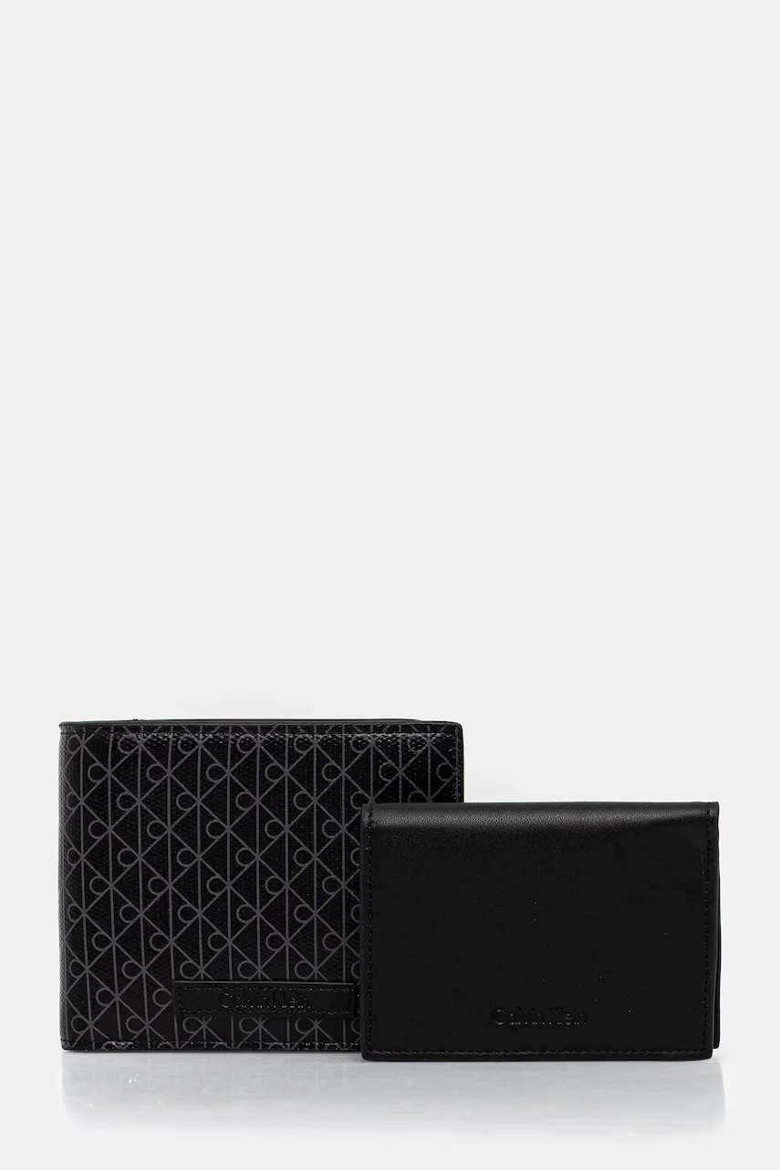 CALVIN KLEIN Кожен портфейл и калъф за карти