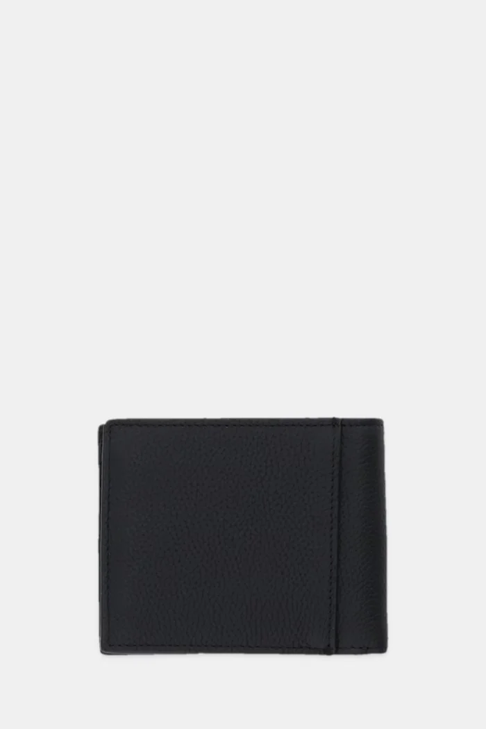 CALVIN KLEIN Кожен портфейл мъжки в черно LV04D1062G