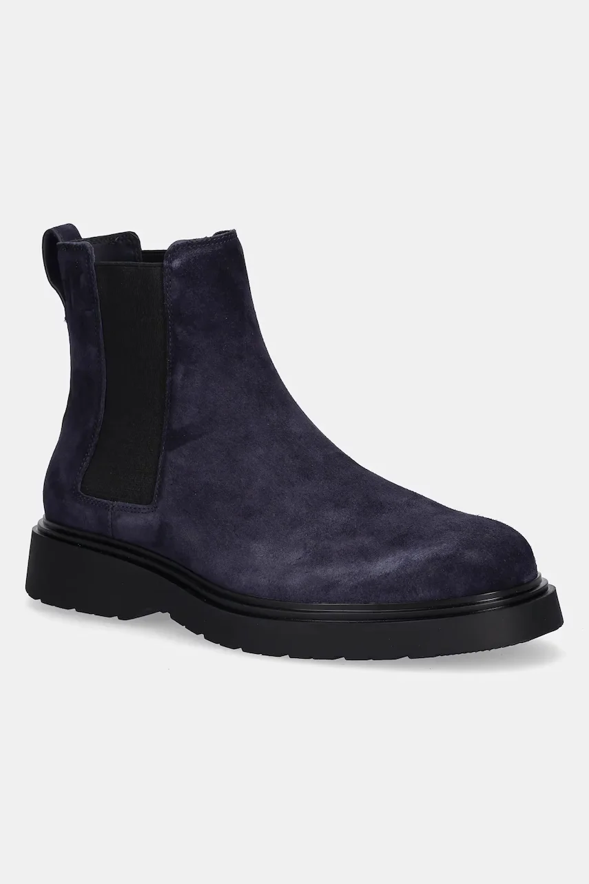 CALVIN KLEIN Кожени боти челси COMBAT ESS CHELSEA BOOT SU