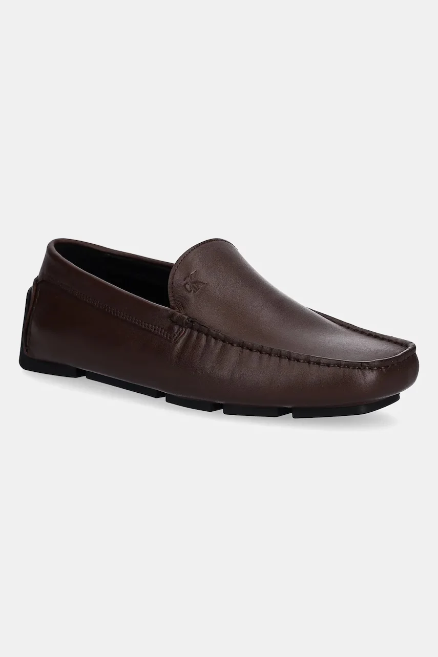 CALVIN KLEIN Кожени мокасини DRIVER LTH