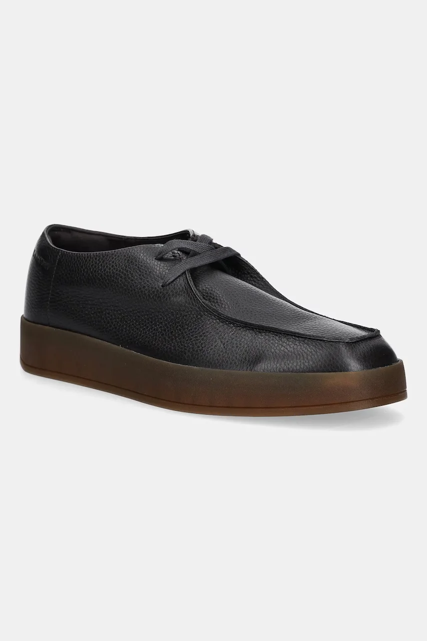 CALVIN KLEIN Кожени половинки обувки HYBRID CUP WALLABEE LTH
