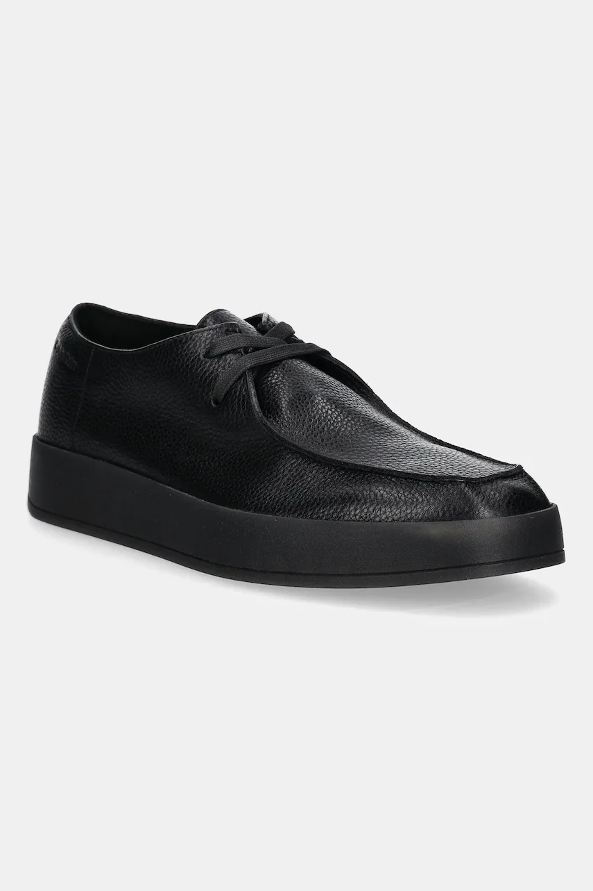 CALVIN KLEIN Кожени половинки обувки HYBRID CUP WALLABEE LTH