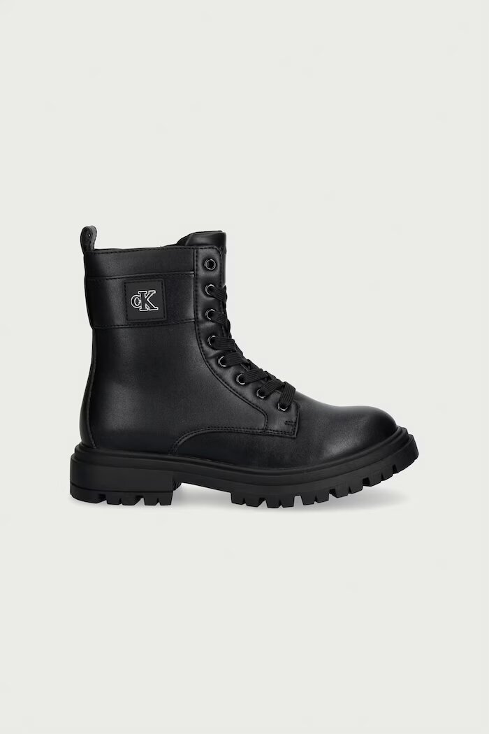 CALVIN KLEIN кубинки за деца черни V3A5-83420